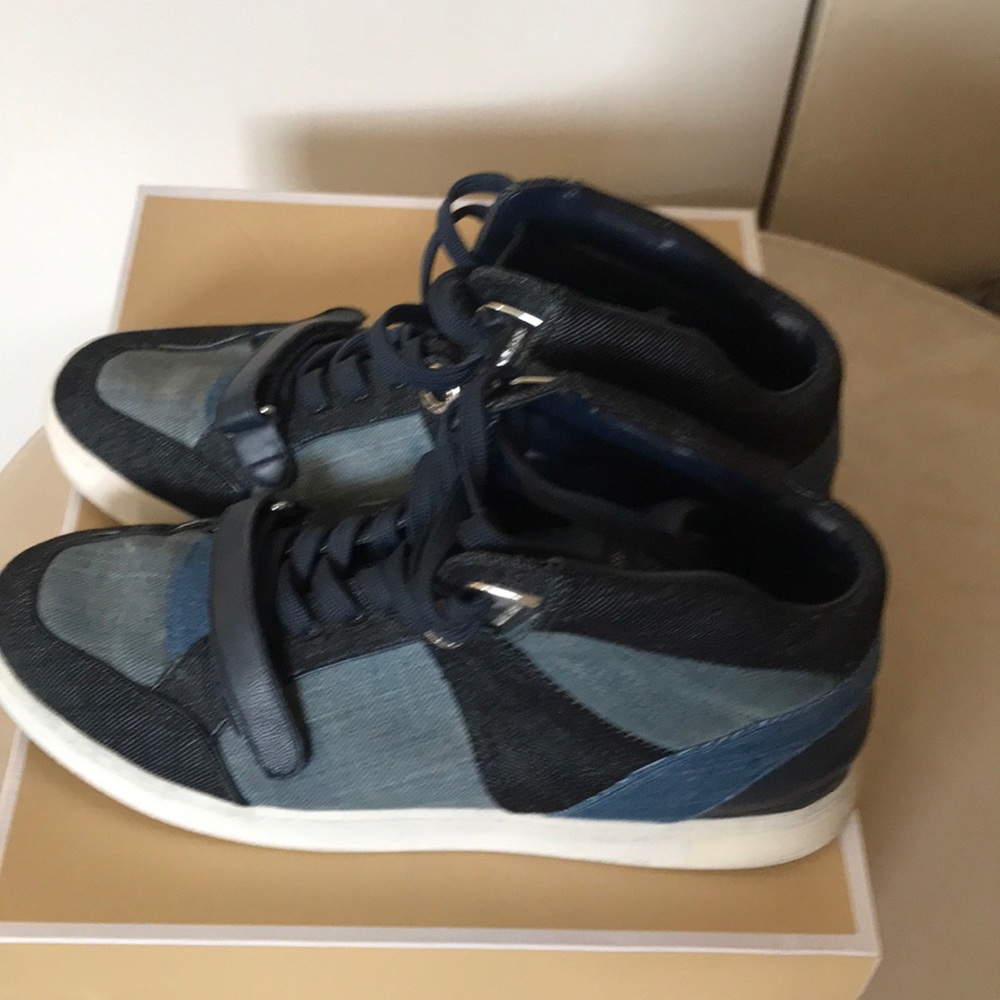 Michael Kors denim sneakers
